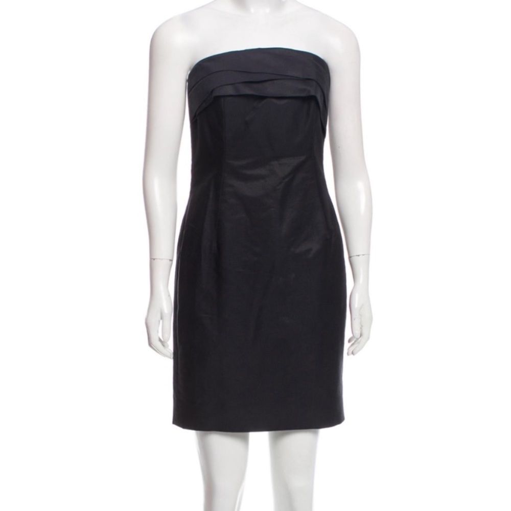 Charles Chang-Lima Strapless Mini Dress